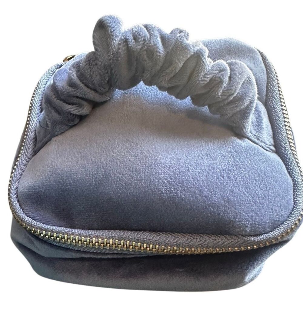 Purple Velvet Jewelry Organizer Travel Storage
